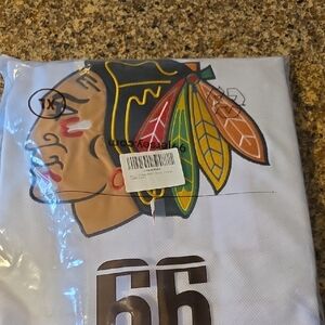 Griswold White Sports Jersey with Colorful Logo - 99